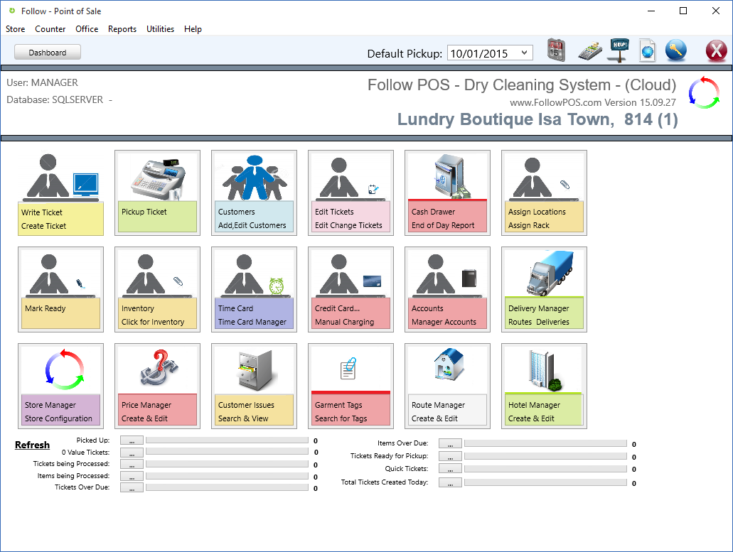 Dry Cleaning Software